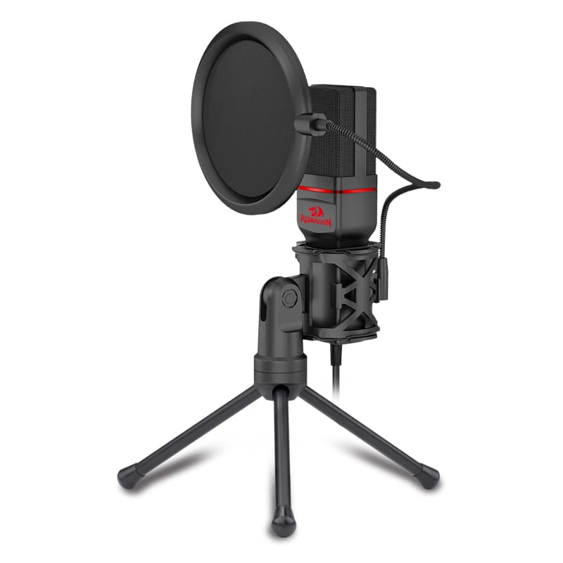 REDRAGON SEYFERT 3.5mm Aux Gaming Mic and Tripod